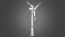 Wind Turbine wind, windturbine, substancepainter, substance