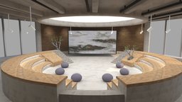Circular Lobby | Conference Room | Baked