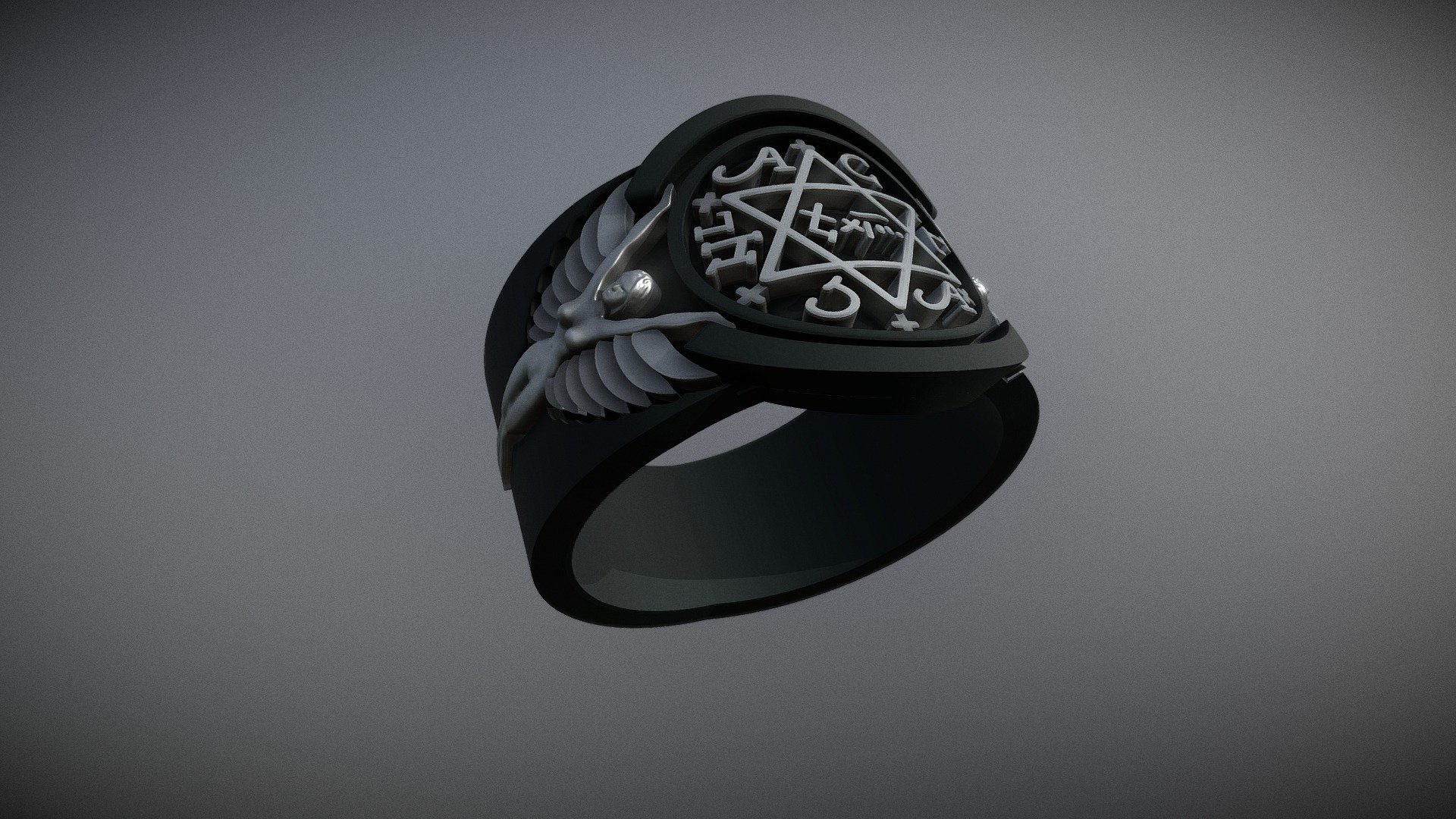 Salomon King Ring - Salomon King Ring - 3D model by Drilerman 3d model
