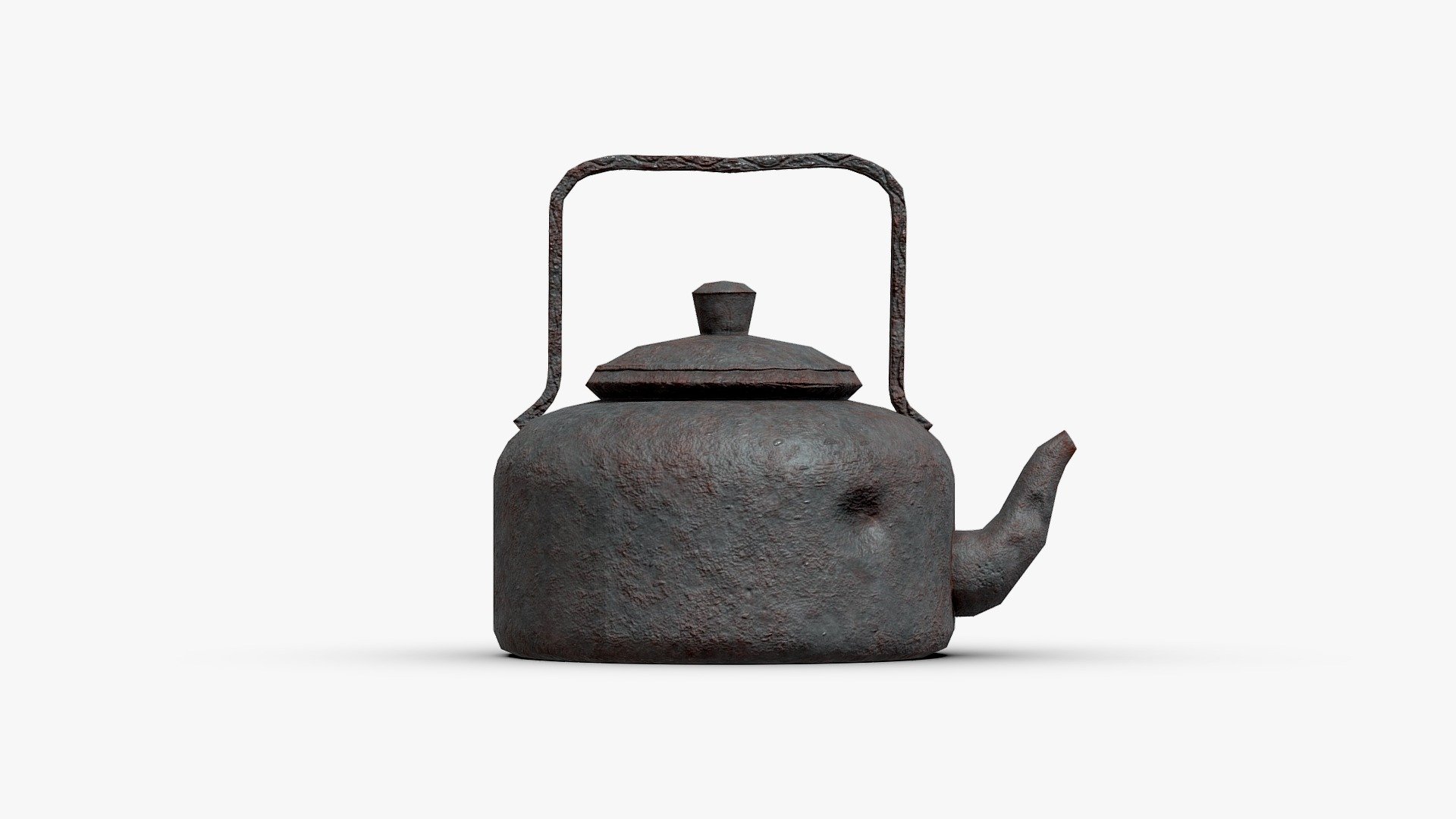 Rusty teapot - Buy Royalty Free 3D model by Pandurus (@ChubbyPanda) 3d model