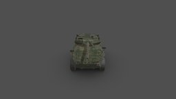 B1 Centauro low-poly-model, vehicle-military, tank-destroyer, pbr-texturing, pbr-game-ready, tank-military, pbr-materials, vehicle, gameart, military