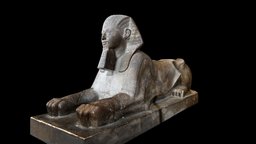 Sphinx of Hatshepsut egypt, pharaoh, queen, king, statue, sphinx, granite, cairo, hatshepsut