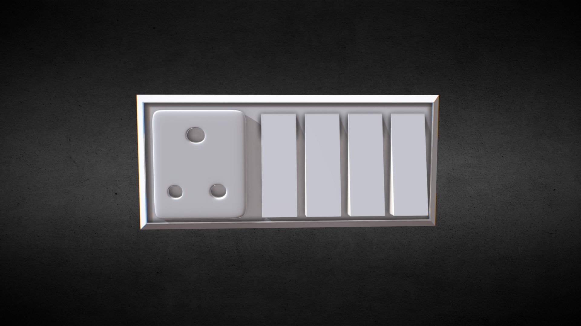 This is an Indian style Electrical switch board, Anyone can use it.
By adding little things like this makes your scene detailed and realistic

About Model:
Low poly mesh
Neat topology

Textures:
None

Render:https://bit.ly/3BZjGdB - Electrical Switch Board / Power Socket - Download Free 3D model by bhagathgoud 3d model