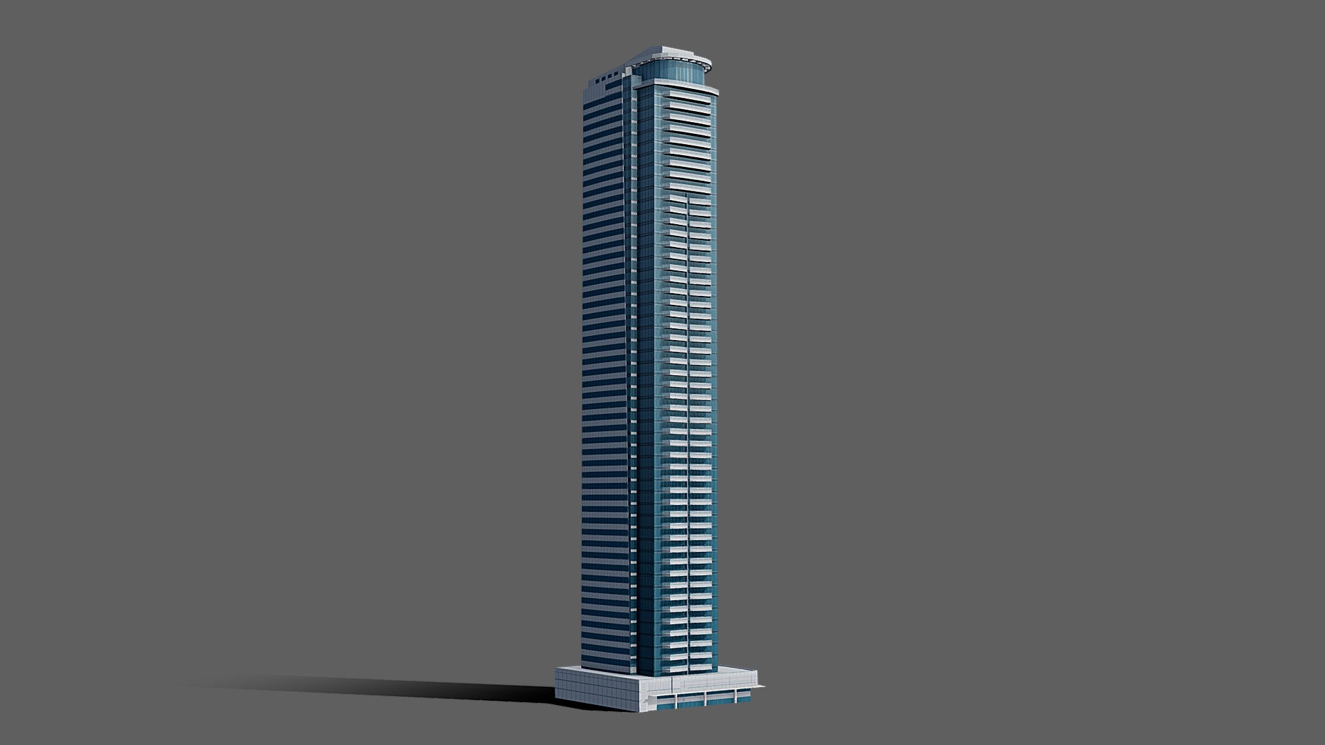 Le Reve tower - Dubai marina - Buy Royalty Free 3D model by 1Quad (@1.Quad) 3d model
