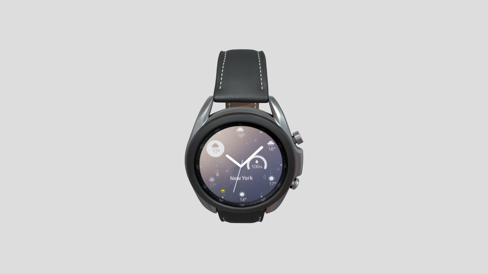 Modelled in 3ds max and textured in substance painter - Samsung Galaxy Watch 3 - 3D model by Adnan Majeed (@king.adnan09) 3d model