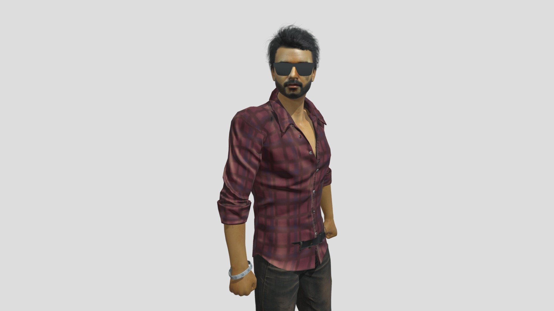 My 3D model of indian actor Vijay  with his look from the movie Master
Instagram : @JN3Design - Vijay the Master 3D - 3D model by jn3design (@johnathan.nadarajah) 3d model