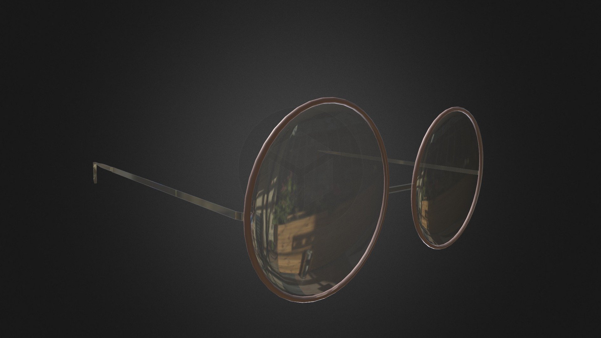 Glasses - Download Free 3D model by Noelle A. (@nfa274) 3d model