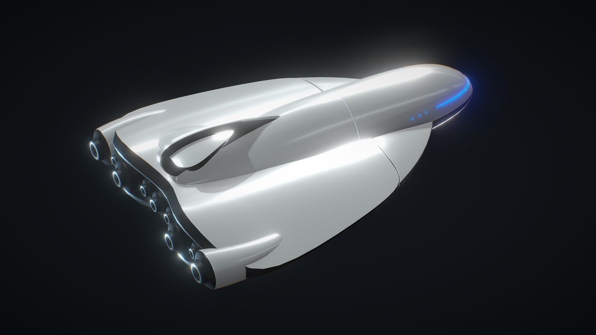 Spaceship - Spaceship - Buy Royalty Free 3D model by tkkjee 🪲 (@tkkjee) 3d model