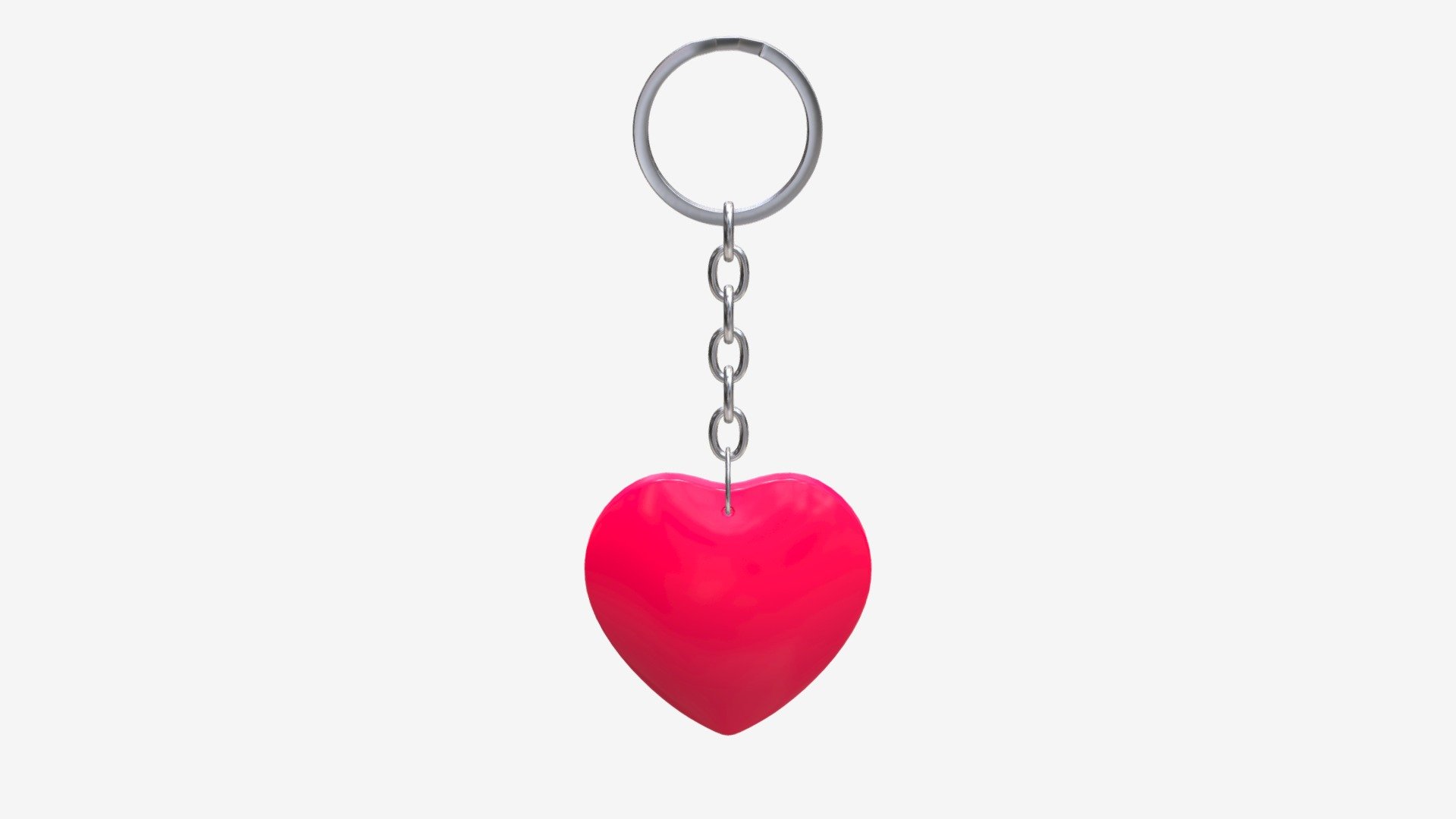 Keychain heart shaped 01 - Buy Royalty Free 3D model by HQ3DMOD (@AivisAstics) 3d model