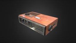 Vintage Sony Digimatic Flip Clock Radio