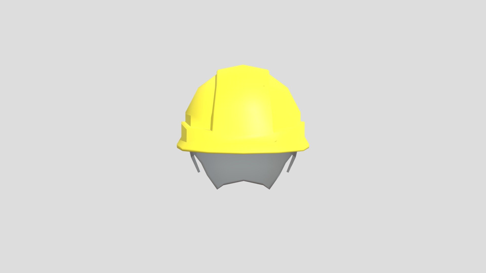 Low-Poly Constuction Hat / Hard Hat - 3D model by SingleEyeCreations (@Single-Eye-Creations) 3d model