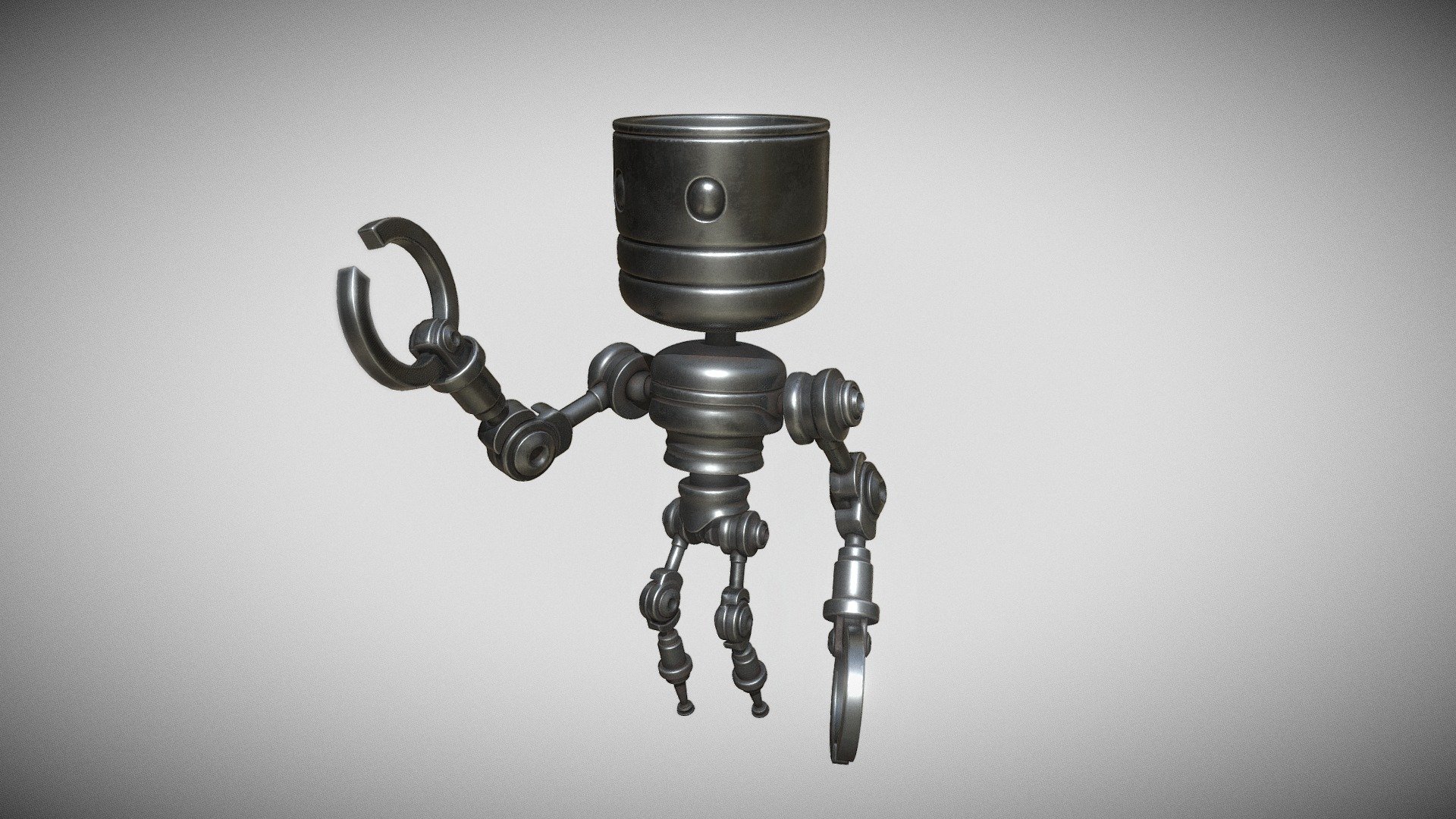 Toy Robot - 3D model by ToyPaul (@paultoy) 3d model