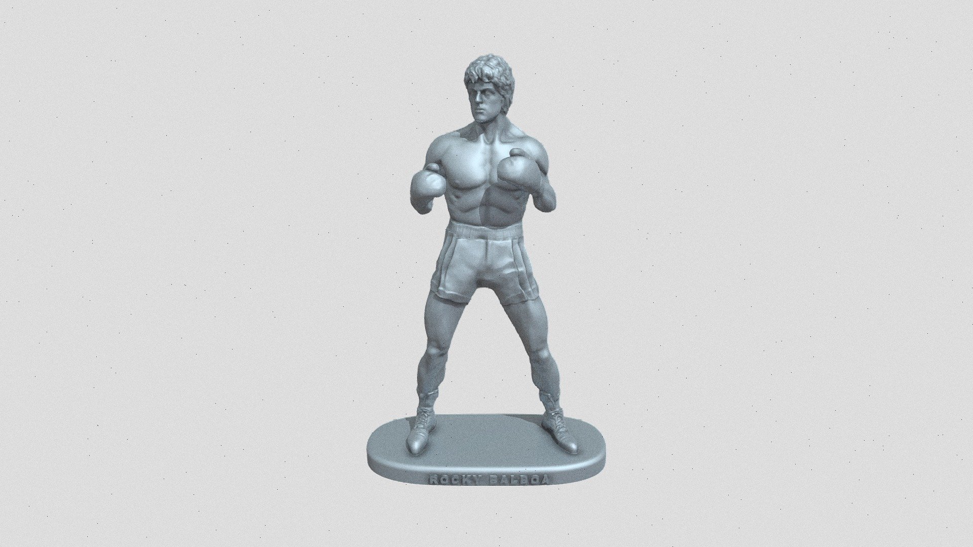 #79 - Rocky Balboa - 3D model by 3DCraft (@insta3dcraft) 3d model