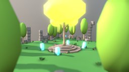 Ancient Garden Magical Tree Scene ancient, ruins, games, garden, spacedraw, rune, lowpolygon, leveldesign, game-ready, game-asset, ancient-art, low-poly-model, ancientruins, gamesdesign, low-poly-blender, gameleveldesign, stylized-environment, stylizedmodel, stylized-texture, maya, low-poly, cartoon, game, lowpoly, blender3d, gameart, maya2018, gameasset, gameready