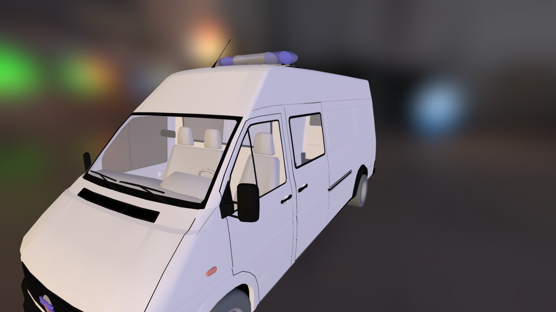 Ambulance - Ambulance - 3D model by oscarblanco 3d model