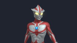 Ultraman Melos superhero, tokusatsu, ultraman, substancepainter, blender, blender3d, gameart, substance-painter, gameasset, zbrush, gameready