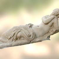 Sleeping Water Nymph rome, sculpture