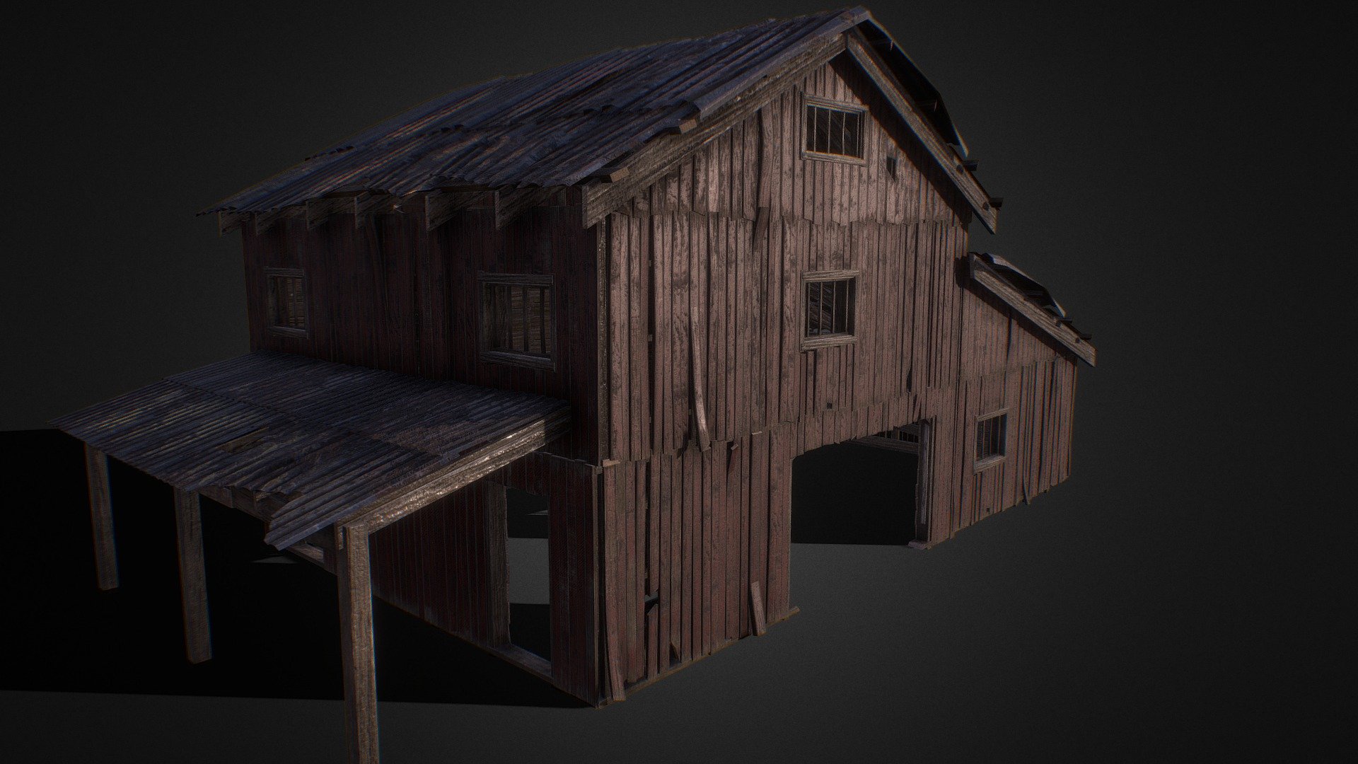 House/barn


This is modular so like I did this design, or you can do another type of house or barn or other design you want.*

texture quality is 2048 X 2048 

file type: fbx

                  (If you want to see the modules separately, you can visit my artstation page and you can see the model in more detail.)

I hope you like it because I like it and have a great year :D - House  barn Modular - Buy Royalty Free 3D model by highraion 3d model