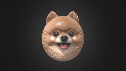 Cheungs Pomeranian dog, pet, pomeranian, personalized, custom-made
