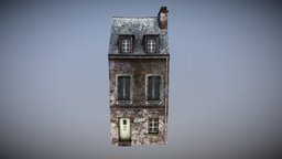 Old House 8 exterior, old, unity, unity3d, architecture, house, city, building, village, environment