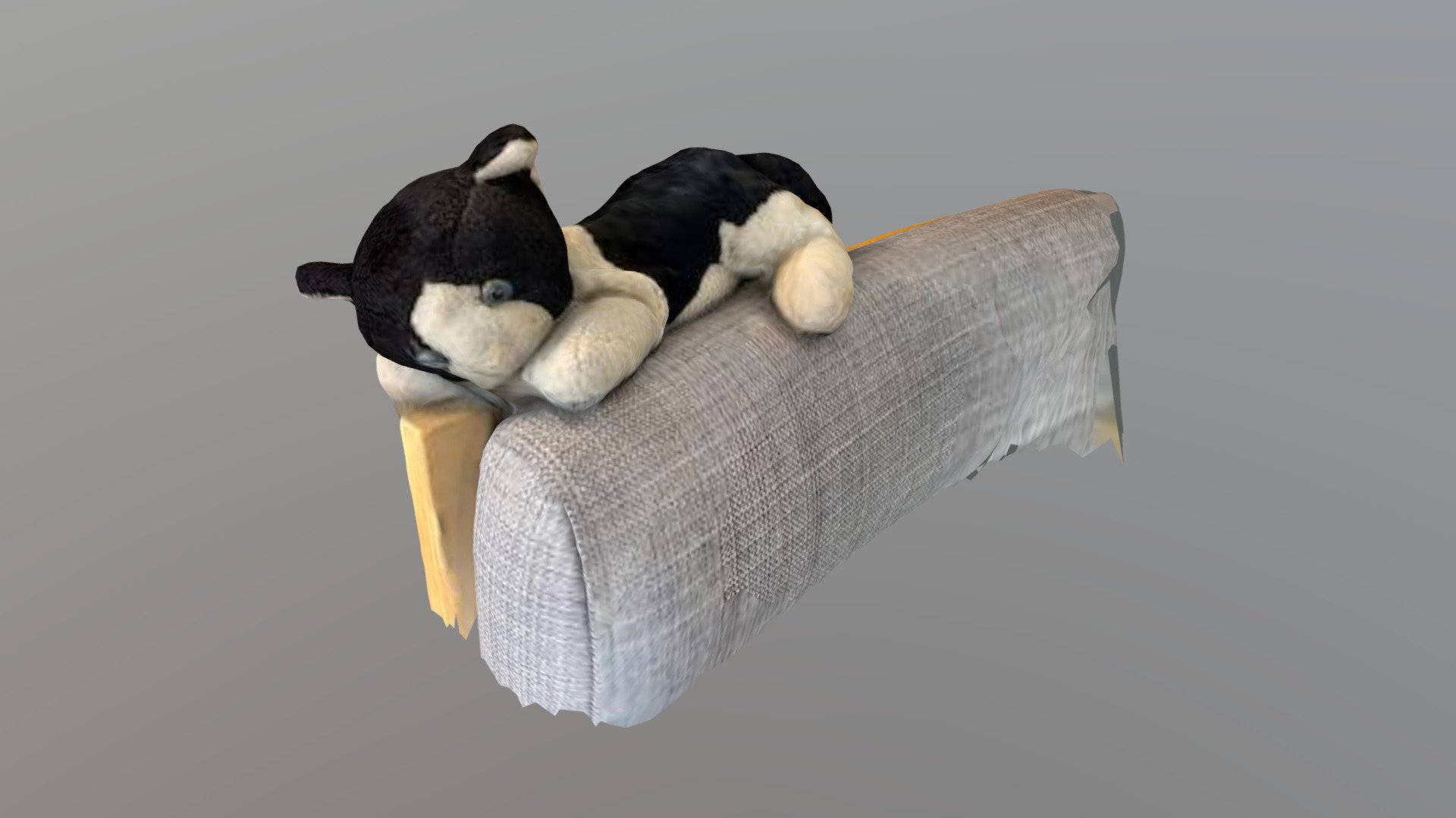 Scanned with an iPhone 12 Pro Max using TRNIO+ - My daughter's plushie cat toy - 3D model by Norod78 (@Norod) 3d model