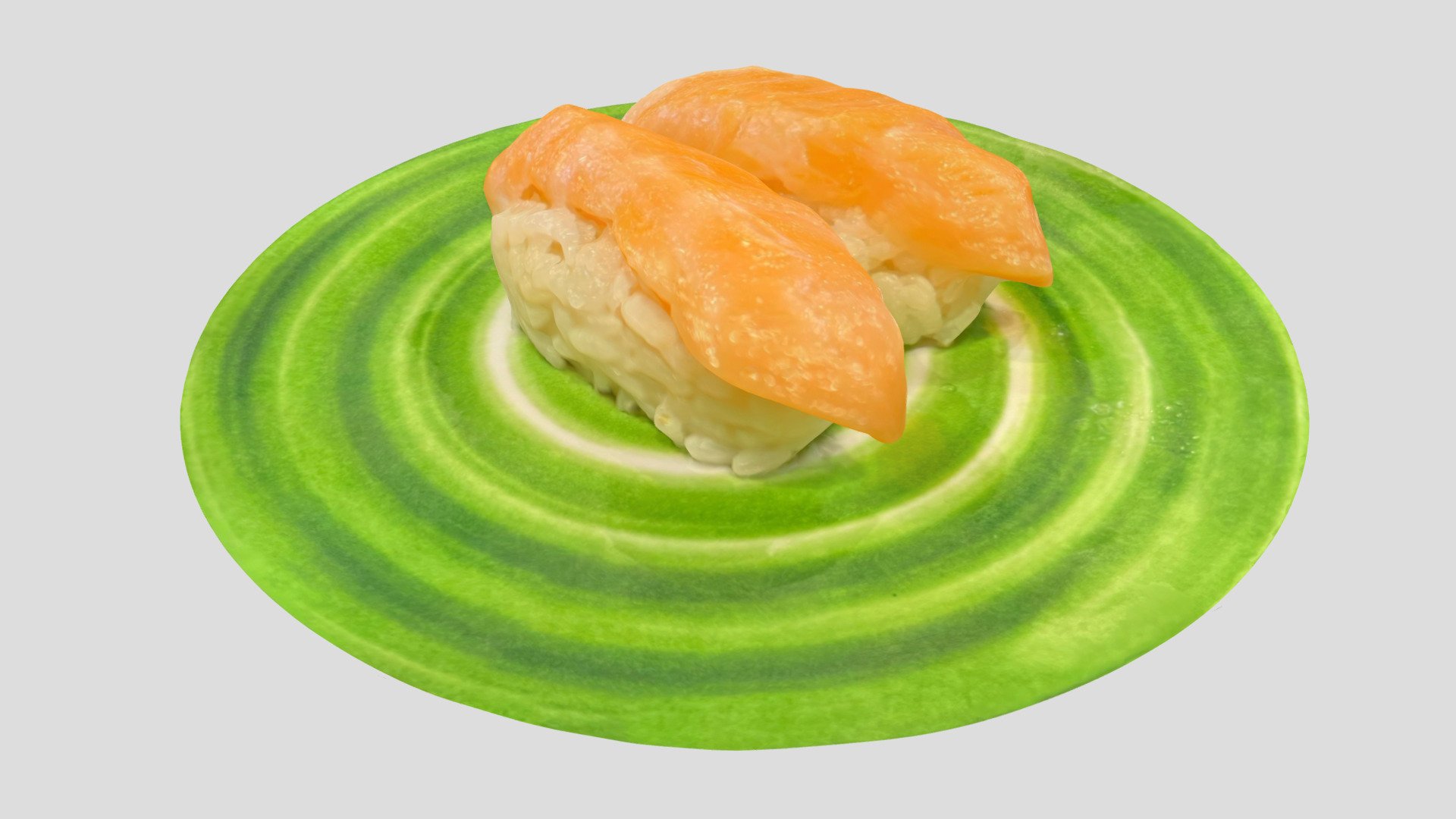 Nigiri sushi 3D model scanned using photogrammetry on an iphone. The salmon tasted great. Created with Polycam - Nigiri Sushi 🍣 - 3D model by Cam Cottrill (@camcottrill) 3d model