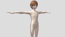 【Anime Character】Original Male (V1/Unity 3D)