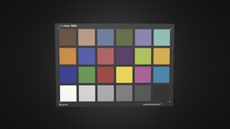 ColorChecker Classic pallet, checker, color, aces, colors, colorful, pallets, shaderball, colorchecker, shader, color-palettes