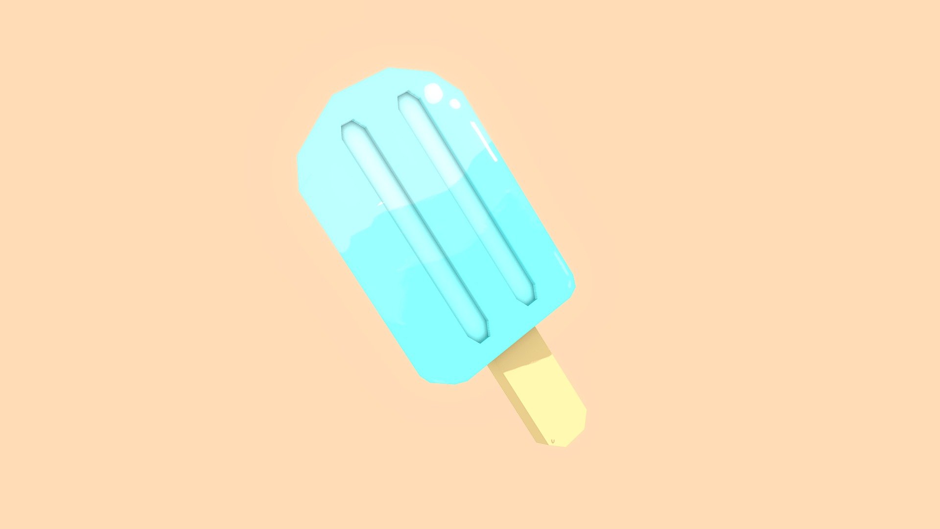 Popsicle - 3D model by Citrus (@citrusfriendd) 3d model