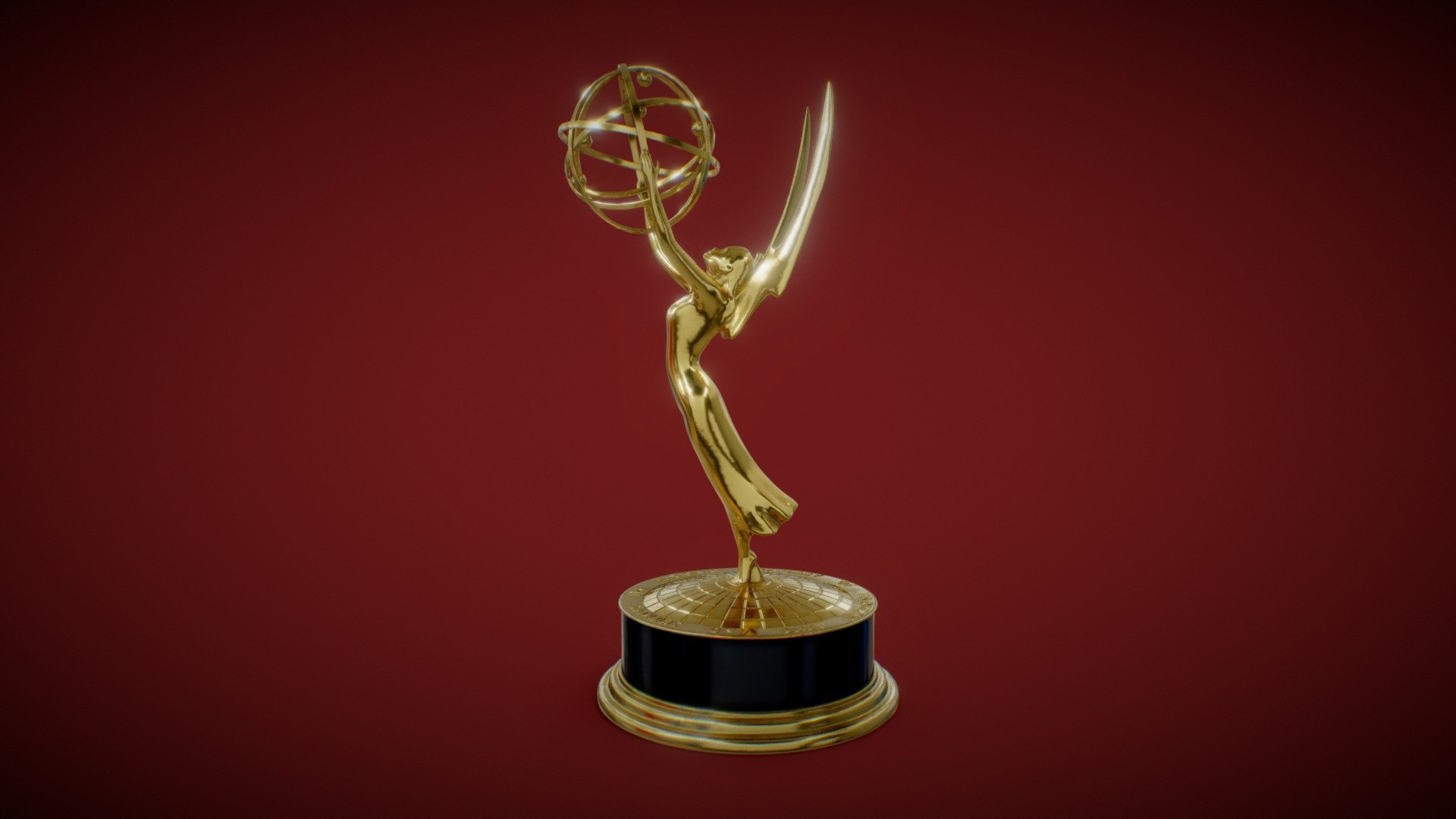 An Accurate Model of The Emmy Awards Statuette Trophy

High poly sculpt,3D Printing STL file version is included in the Additional files 
High Quality 4K PBR textures 
Perfect for both real-time and pre-rendered applications

Feel free to contact me if you have any questions, hope you like it :) - The Emmy Awards Statuette Trophy - Buy Royalty Free 3D model by Deftroy 3d model