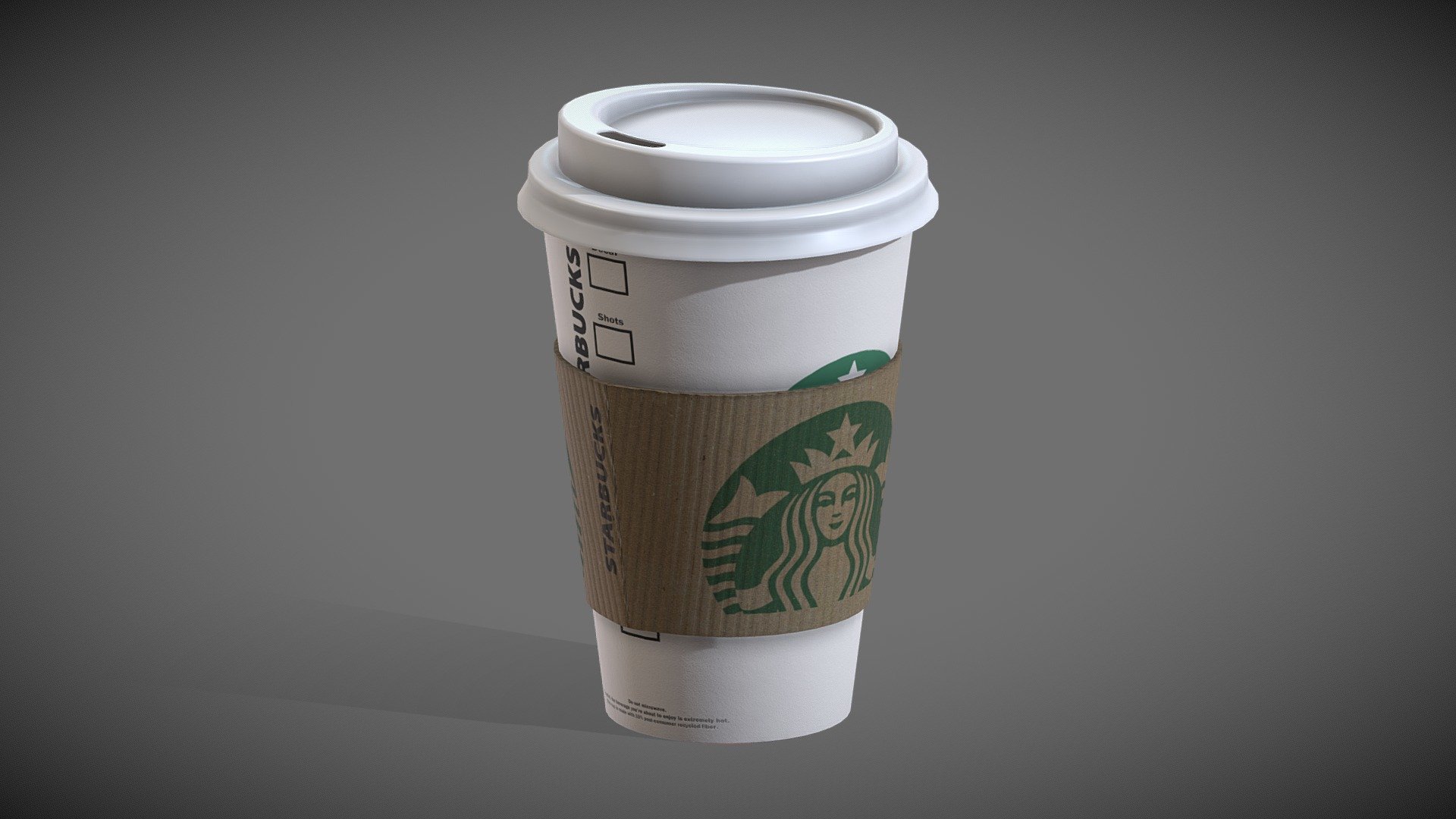 Starbucks_Coffee_Cup - 3D model by Emre Alaca (@emrealaca3d) 3d model