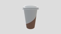 Take away coffe cup food, coffee, mug, beverage, takeaway, substancepainter, substance, cup