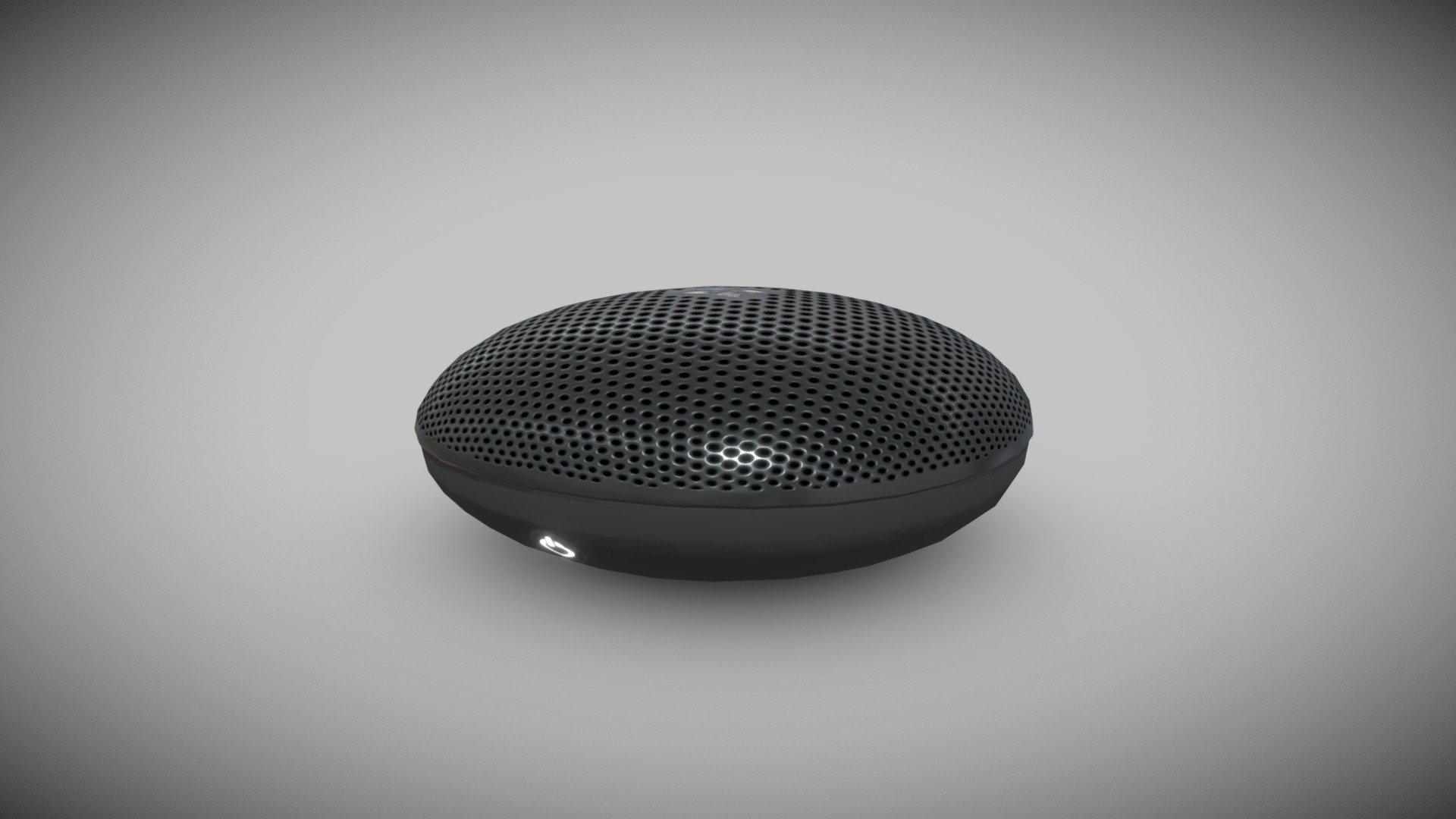 A Bluetooth Speaker with detailed textures 3d model