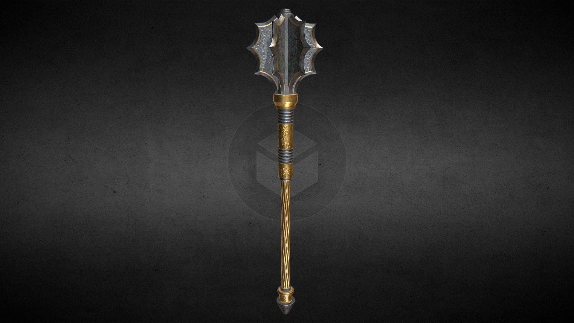 High Quality Triple A medieval model and texture.

Important note:



More medieval weapons soon will be added, including other categories like daggers, halberds, spears, etc.



Technical Details



2048x2048 - Texture Resolution


PBR - YES

Polycount - 3,290 tris, including



Important! ONLY model and texture!



Contact

If you have any questions you can send me a message to:

Facebook

Artstation - Medieval - Mace 9 - Model & Texture - Buy Royalty Free 3D model by Promesh Studios (@massconfusion) 3d model
