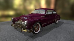 Buick 1947 Super Sedanette classic, american, buick, old, coupe, 1947, blender, car, super, sedanette