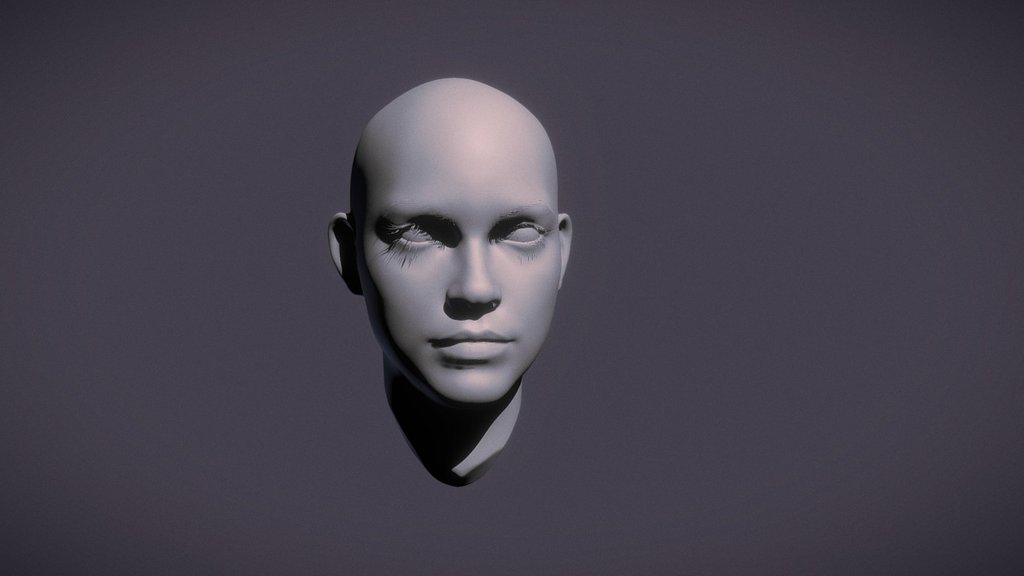 work in process - Face_WIP - 3D model by runcher 3d model