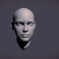 Face_WIP face, sculpting, head, modeling, zbrush