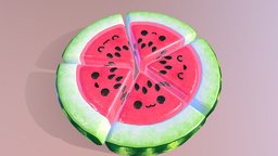 Jiggly Watermelon Jello food, fruit, cute, candy, jump, delicious, bouncing, kawaii, watermelon, tasty, jelly, melon, jumping, slices, bounce, jello, edible, jiggle, animated, jiggling