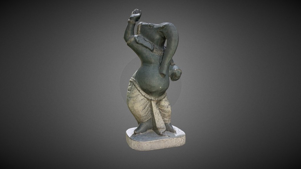 Published by 3ds Max - Dancer Ganesh Low Poly - Download Free 3D model by Francesco Coldesina (@topfrank2013) 3d model