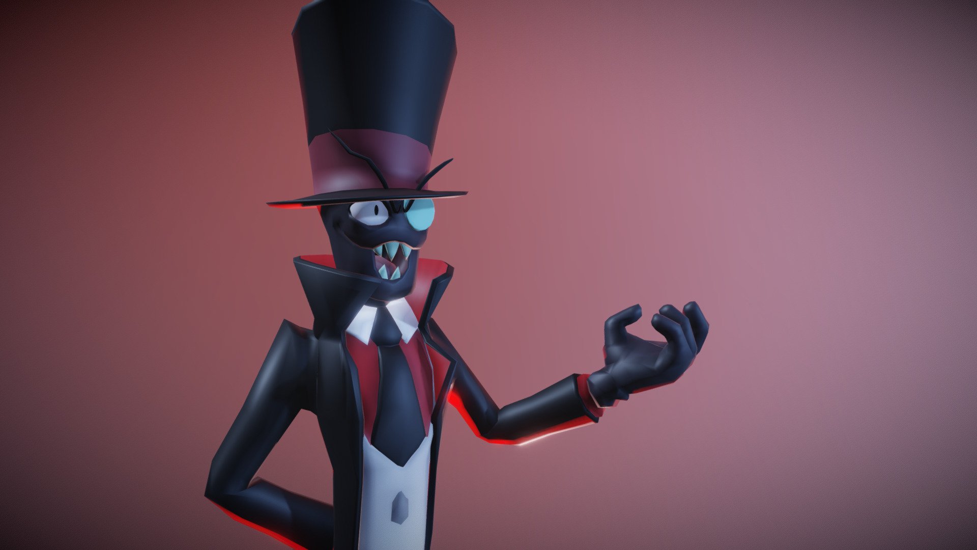LORD BLACK HAT EMPEROR OF EVIL
Comes with 6 silly expressions and life-like bendiness.

From the Cartoon Villainous airing on Cartoon Network, created by Alan Ituriel 3d model
