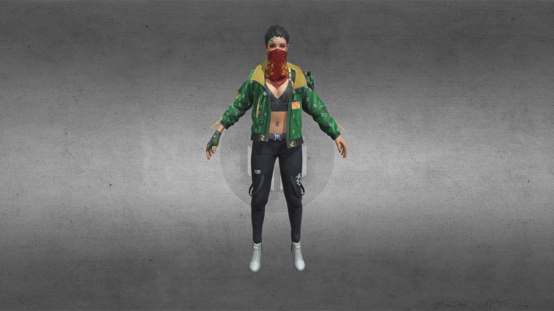 FOLLOW FOR MORE MODELS 
SUBSCRIBE - PACE GAMING 
GIVE CREDIT IF YOU ARE USING THIS MODEL - freefire new  female 3d model by pace gaming - Download Free 3D model by PACE GAMING FF (@MDARBAZ_.OR___-PACEGAMINGFF) 3d model