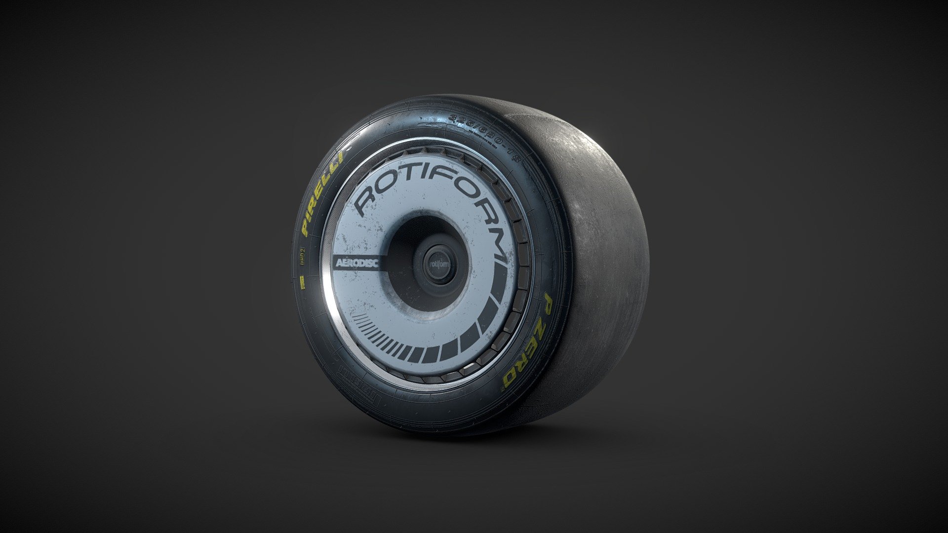 Hey ! I finally spent time making a detailed tire for my renders, wanted to share it because they aren't that many out there - Pirelli Slick Tire - Aerodisc Rotiform Rim - Buy Royalty Free 3D model by SWIZ (@swiz_prod) 3d model