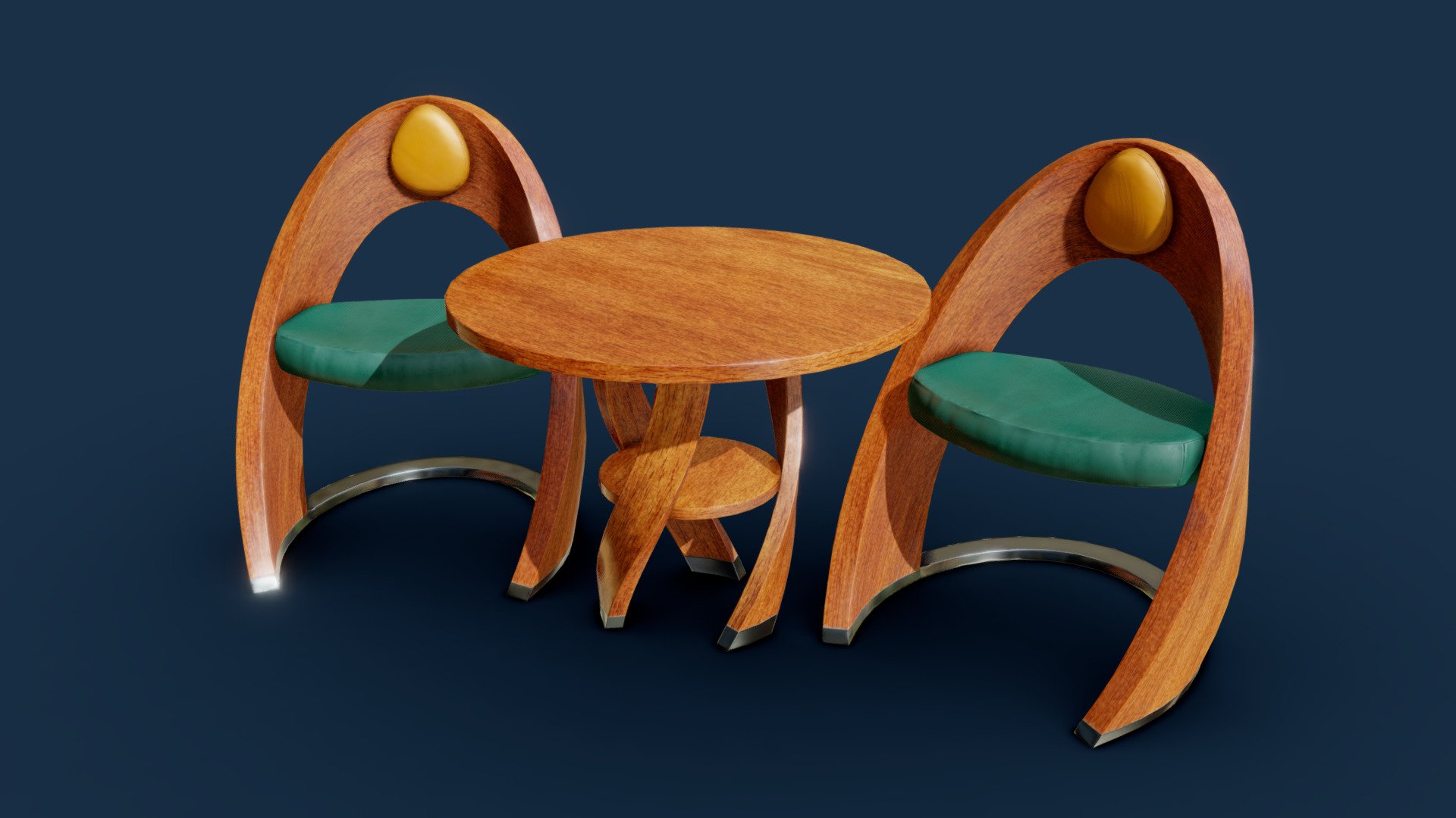 Update October 25 2020

hey, i made Elipsious Chair &amp; Table Interior Asset, kind a nice for your scene. 2048px texture PBR. also i have free stuff for download please cek my page account, and follow for future upload.

Pack:


5 X 2048px texture
Table &amp; Chair FBX

looking for freelance 3D artist for your mobile game? Feel free to ask me by email feral.fe2@gmail.com

oh… if you want, i post several progress in my instagram @ferozes

And check out my game on googleplay —&gt; https://bit.ly/2FRlptH

thank you for supporting me, have nice scene :D - Elipsious Chair & Table Interior Asset - Buy Royalty Free 3D model by ferofluid 3d model