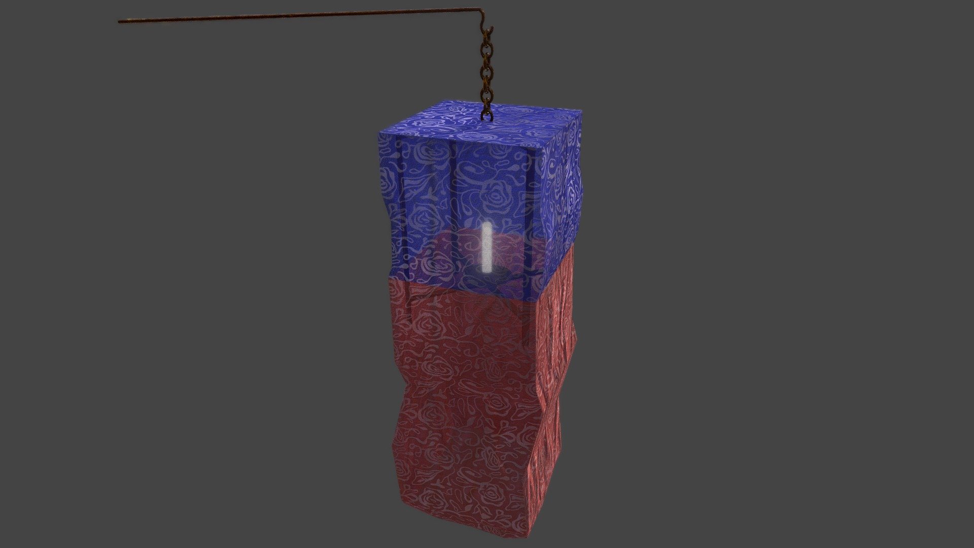 Was suggested to make this by a friend - 초롱불 | Korean Traditional Lantern - 3D model by Jeongwol 3d model