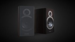 Wharfedale Diamond 10.2 Speakers speaker, realistic, max, designe, wharfedale, substancepainter, substance, painter