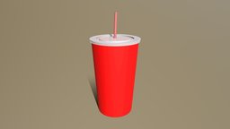 Soda Fountain Fast Food Cup