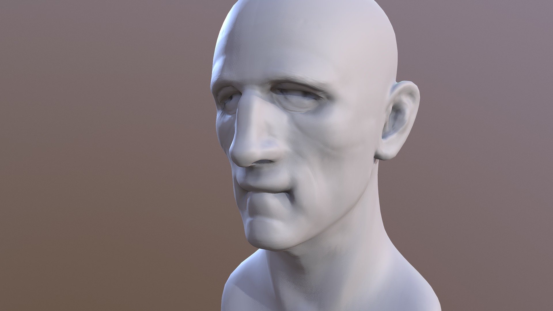 Some sculpt and map testing with ZBrush

Sculpted over zbro's Bust Base Mesh #2: http://luckilytip.blogspot.com.es/ - Head - 3D model by Juan (@juane3d) 3d model