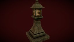 Japanese Stone Lantern(Tōrō)