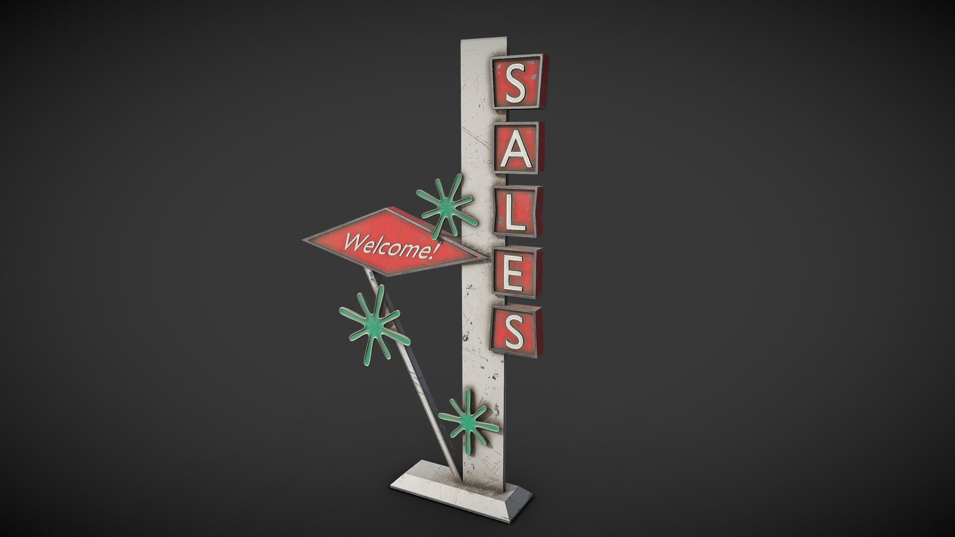 Classic American signboard

Textures size 4096x4096

Materials: 1

Including maps: * Base Color * Roughness * Metallic * Normal * Height

Created in Blender The texture was created in Substance 3D Painter - Classic American signboard - Buy Royalty Free 3D model by exiS7-Gs 3d model