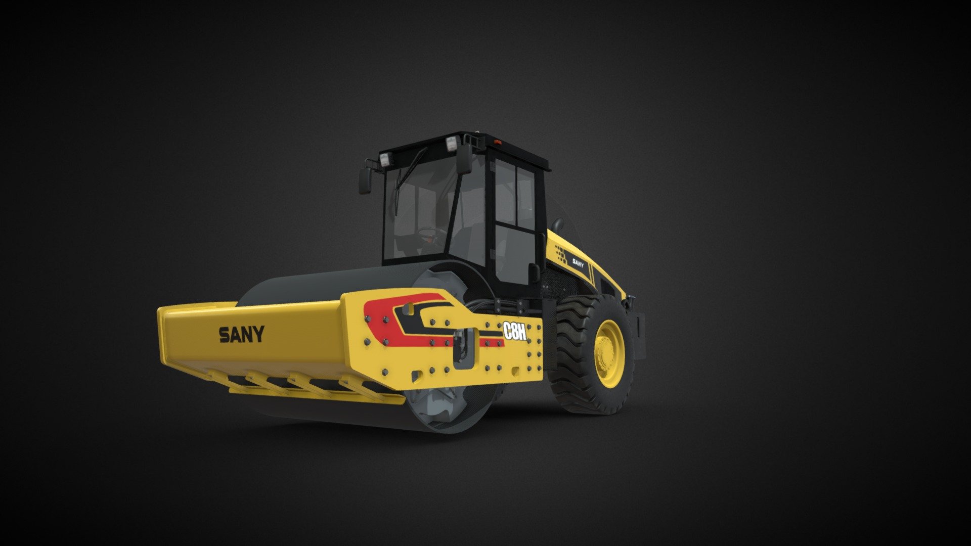 SANY SSR220C-8H - Sany SSR220C-8H - 3D model by MSR-Group (@3Dmsr-group) 3d model